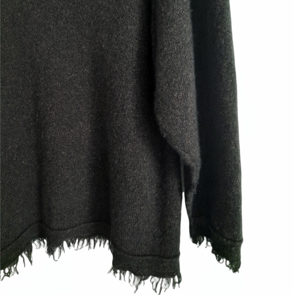 Free People Irresistible V-neck Frayed Sweater - Picture 6 of 12